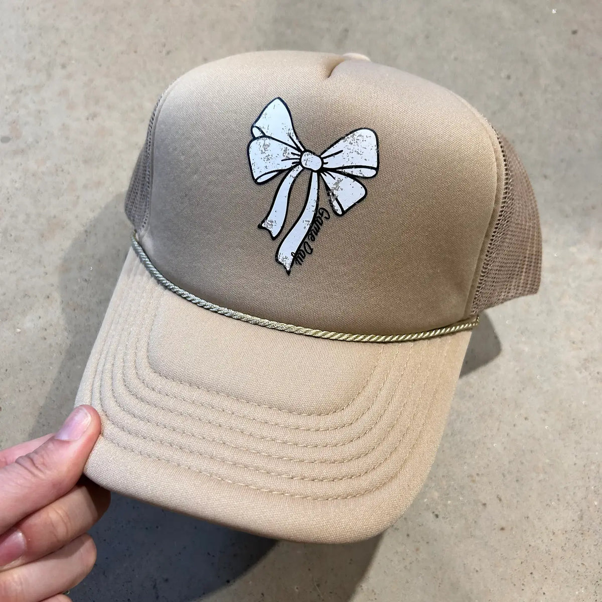 Game Day Spirit Bow Trucker Hat - BIG FRENCHIES