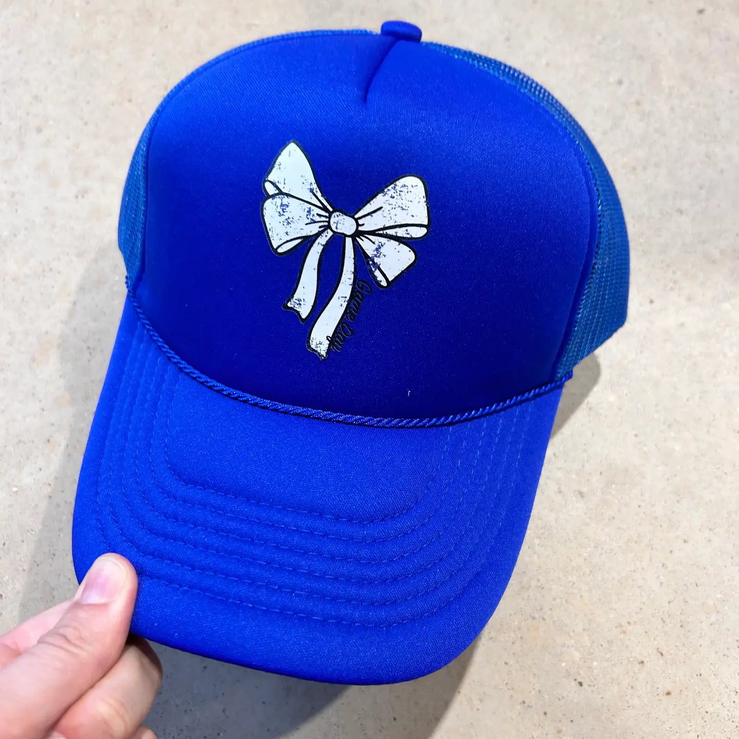 Game Day Spirit Bow Trucker Hat - BIG FRENCHIES