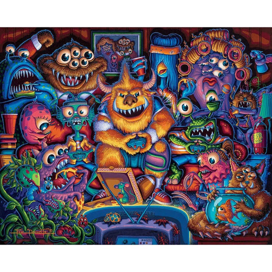 Gaming Monsters 300 Piece Jigsaw Puzzle Dowdle