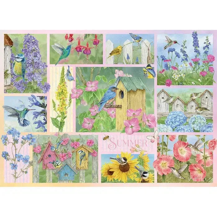 Garden Birds in Summer 500 Piece Jigsaw Puzzle Cobble Hill - BIG FRENCHIES