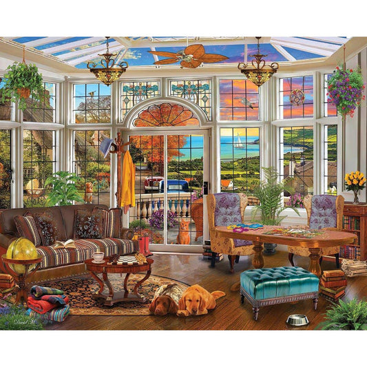 Garden Room 1000 Piece Jigsaw Puzzle White Mountain