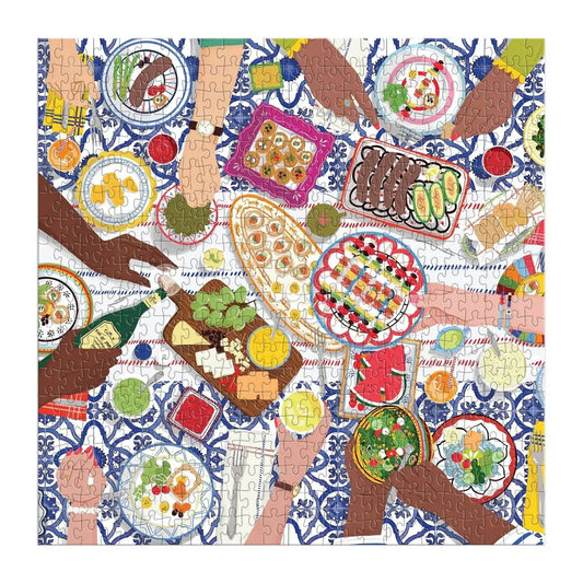 Gather Together 500 Piece Jigsaw Puzzle Galison - BIG FRENCHIES