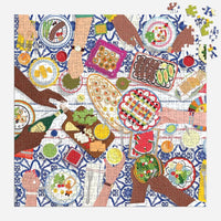 Gather Together 500 Piece Jigsaw Puzzle Galison - BIG FRENCHIES