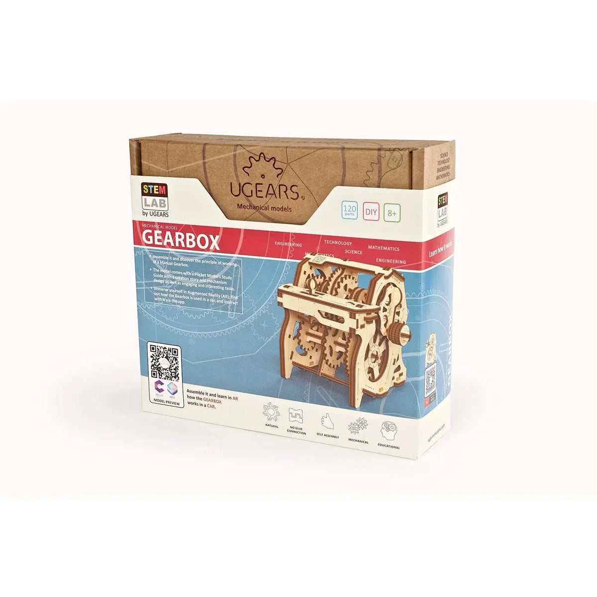 Gearbox 3D Wood Model Kit UGEARS - BIG FRENCHIES