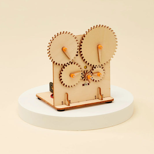 Gear Train DIY Kit, Educational STEM Toy - BIG FRENCHIES