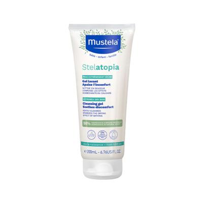 Mustela Stelatopia: Gentle Cleansing Gel for Dry, Eczema-Prone Baby Skin - Soothe & Nourish (200ml)