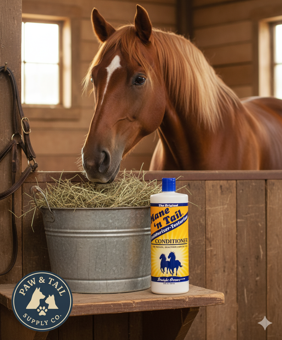 Mane 'n Tail Conditioner 32oz. Thicker Healthier Horse Hair Growth Detangler