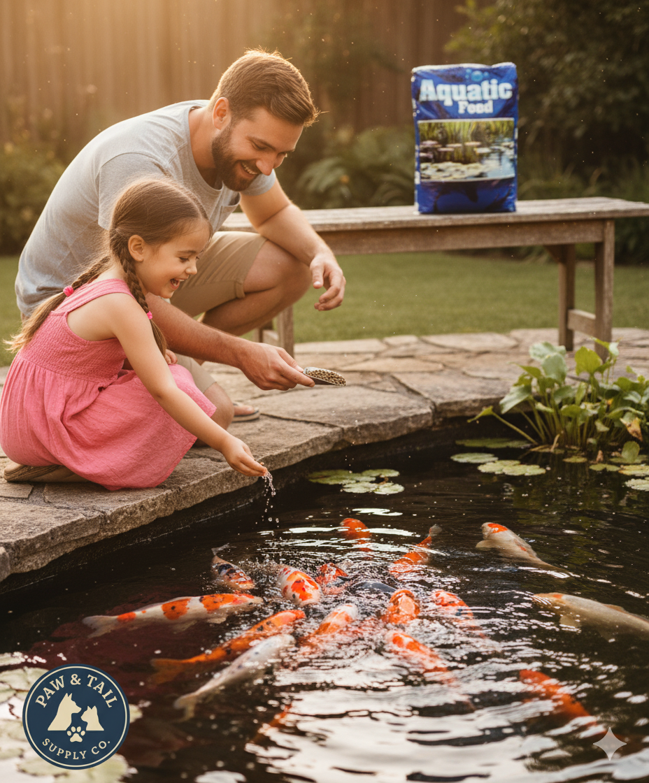 Aquatic Feed Catfish Floater Koi Fish Food 50lbs Floating Formula