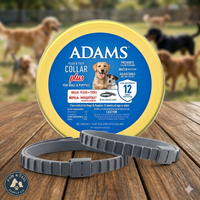 Adams Plus Flea & Tick Collar for Dogs & Puppies One Size Fits All 2-Count