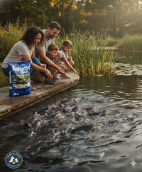 Aquatic Feed Catfish Floater Koi Fish Food 50lbs Floating Formula