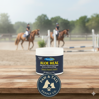 Farnam Aloe Heal Veterinary Cream 4 oz. Horses Dogs Wound Care Aloe Vera Healing