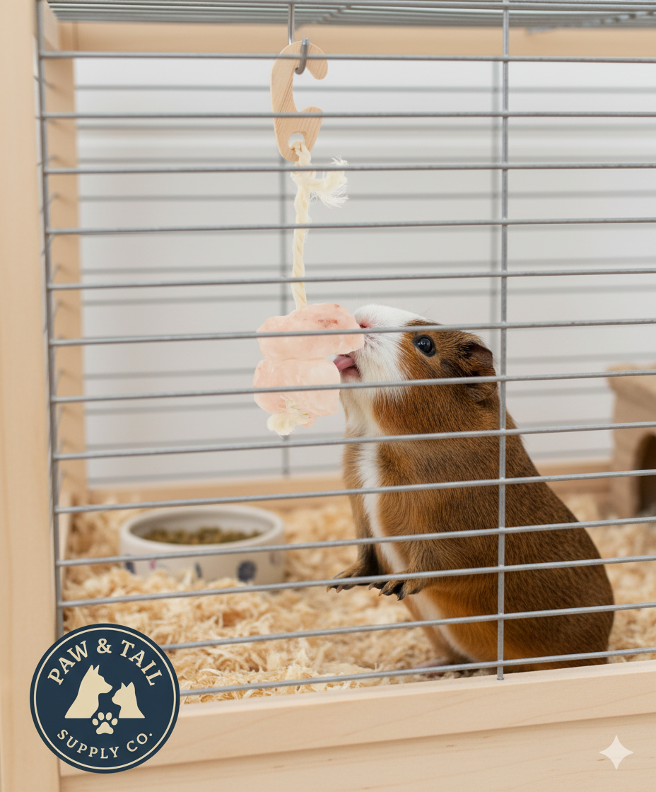 Hamster & Gerbil Bundle Sunburst Higgins Food + Lixit Bottle + Ware Salt Rope Trio Pack