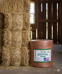 Alligator Brand Orange Polypropylene Baler Twine 9000 ft High Strength Trouble-Free