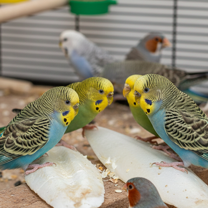 Cuttlebone Calcium Combo Pack 6” + 10” Natural Calcium for Birds & Reptiles