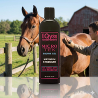 EQyss Micro-Tek Equine Gel 16 oz. Aloe Cooling Leave-On Horse Skin Soother