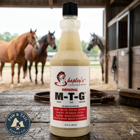 Shapley's Original M-T-G 32 oz. Hair Regrowth Skin Treatment Horses Dogs Livestock