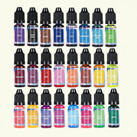 Natural Liquid Candle Pigment Set 24 Rich Colors Dye Colorant - BIG FRENCHIES