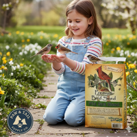 Alligator Premium Wild Bird Seed Blend 10 lb No Corn Natural Year-Round Feed