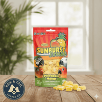 Higgins Sunburst Freeze-Dried Pineapple Mango .5 oz Bird Treat Natural Parrots