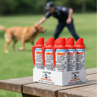 Halt Dog Repellent Spray 1.5 oz Effective Safe Capsaicin Defense for Dogs 6-Pack