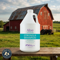 Durvet Citronella Shampoo Horses Dogs Livestock Natural Coat Cleaner Gallon