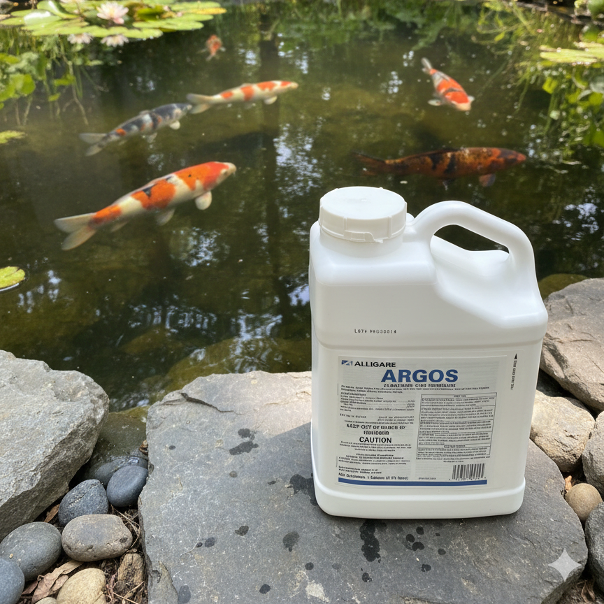 Alligare Argos Aquatic Algaecide & Herbicide 1-Gal Treat Algae Lakes Ponds