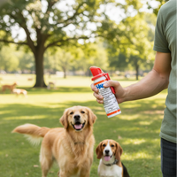 Halt II Dog Repellent Spray 1.5 oz Extra Strong Capsaicin Dog Deterrent 6-Pack