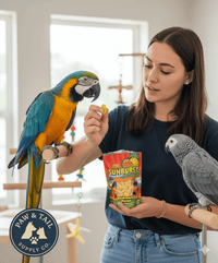 Higgins Sunburst Freeze-Dried Pineapple Mango .5 oz Bird Treat Natural Parrots