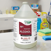 Alligator Brand 99% Isopropyl Rubbing Alcohol 1 Gallon Multi-Purpose