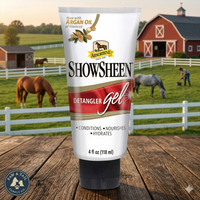 Absorbine ShowSheen Detangler Gel Mane Tail Knots 4 oz.