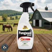 Absorbine Fungasol Spray for Dogs Horses Animals Fungal Skin Care 22 oz.