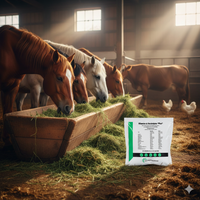 AgriLabs Vitamins & Electrolytes Plus for Cattle Swine Horses Poultry Animals 4 oz.