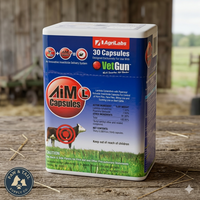 AgriLabs AiM-L VetCaps 30ct VetGun Capsules for Beef Cattle