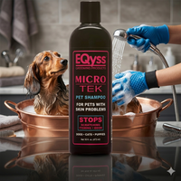 EQyss Micro-Tek Medicated Skin Care Grooming Shampoo for Pets 16 oz.