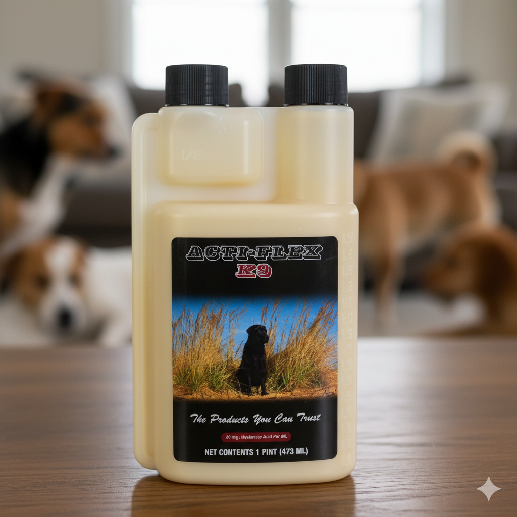 Cox Veterinary Acti-Flex K9 Dog Joint Support Chondroitin Beef Flavor All Sizes 1 Pint