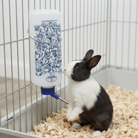 Pet Lodge Small Animal Water Opaque Plastic Bottle No-Leak Dispenser 32oz