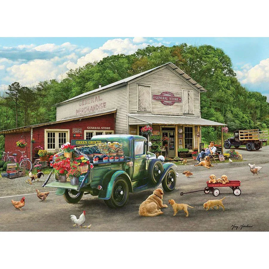 General Store 1000 Piece Jigsaw Puzzle Cobble Hill - BIG FRENCHIES
