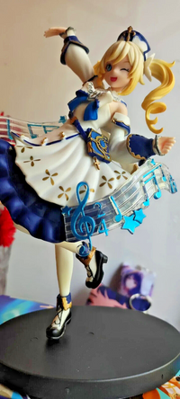 Genshin Impact Barbara Figure, Lumine, Xiangling Traveler Aether Venti