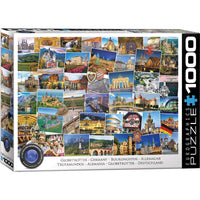 Germany Globetrotter 1000 Piece Jigsaw Puzzle Eurographics