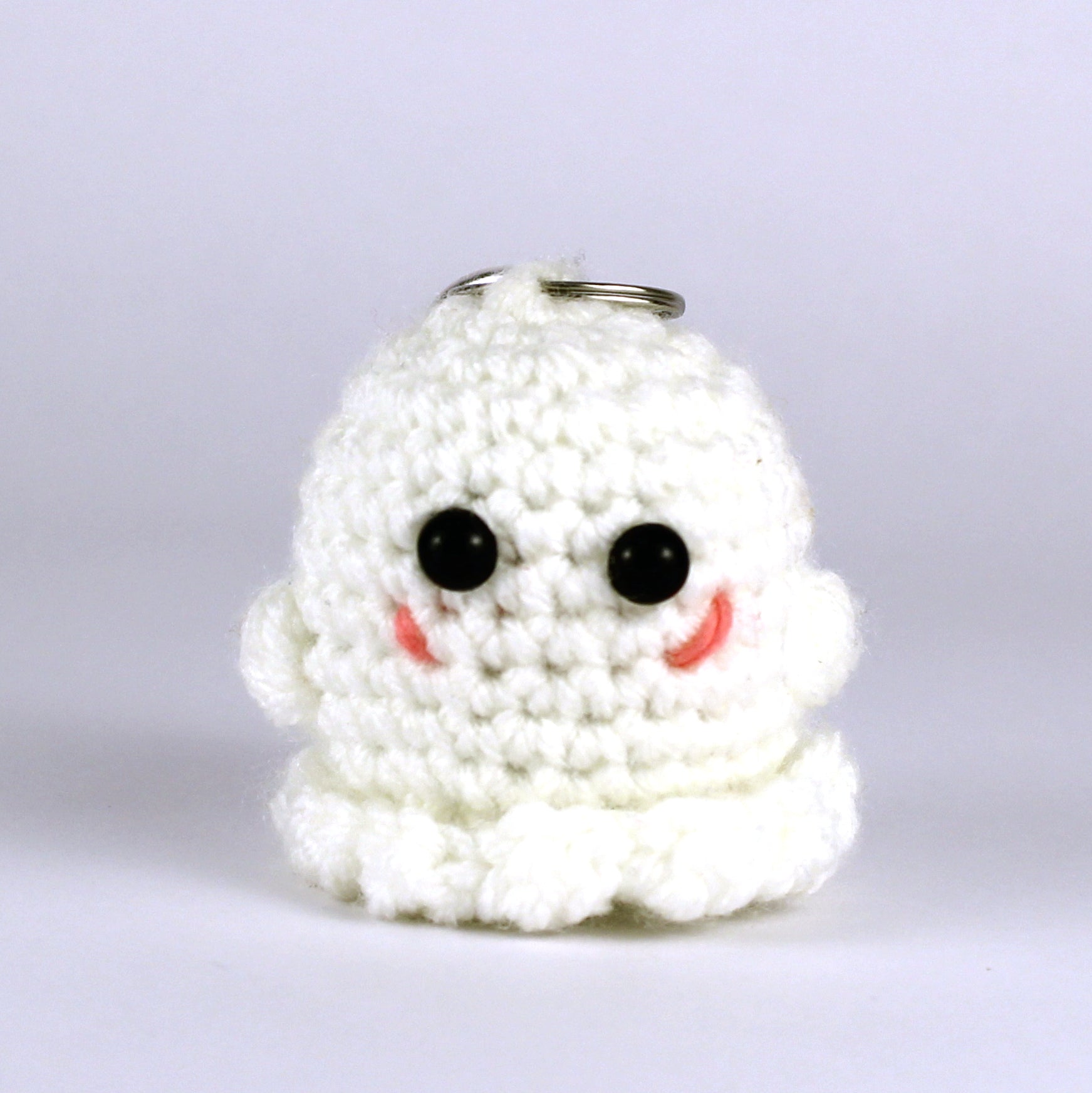 Ghost Keychain Learn to Crochet Kit