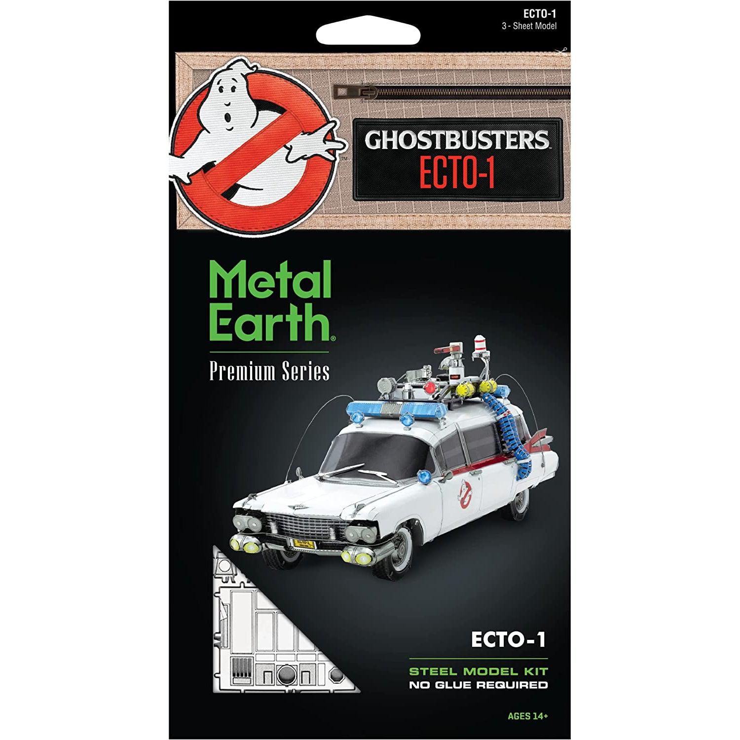 Ghostbusters Ecto-1 Premium 3D Steel Model Kit Metal Earth