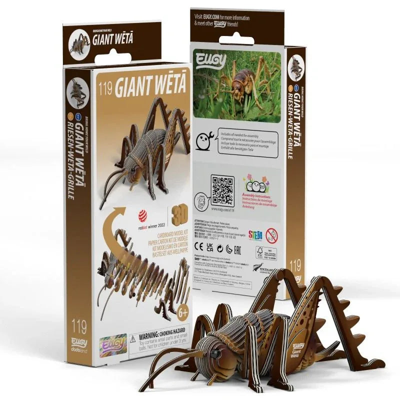 Giant Wētā 3D Cardboard Model Kit Eugy - BIG FRENCHIES