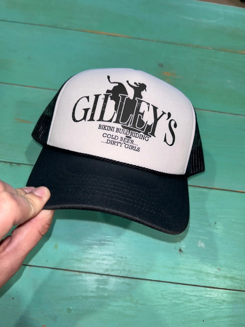 Gilley's Bikini Bull Riding Trucker | Officially Licensed - BIG FRENCHIES