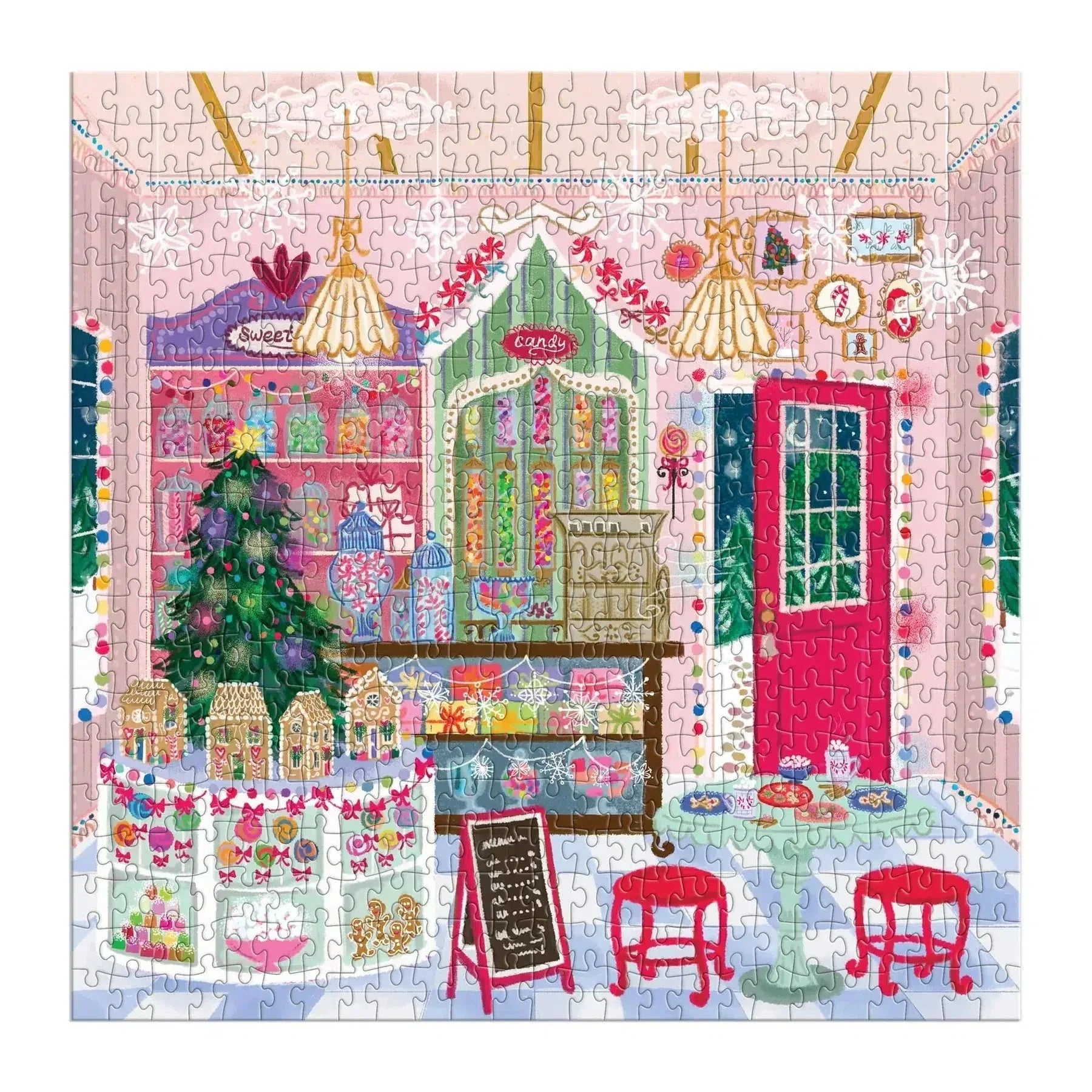Gingerbread Cottage 500 Piece Jigsaw Puzzle Galison - BIG FRENCHIES