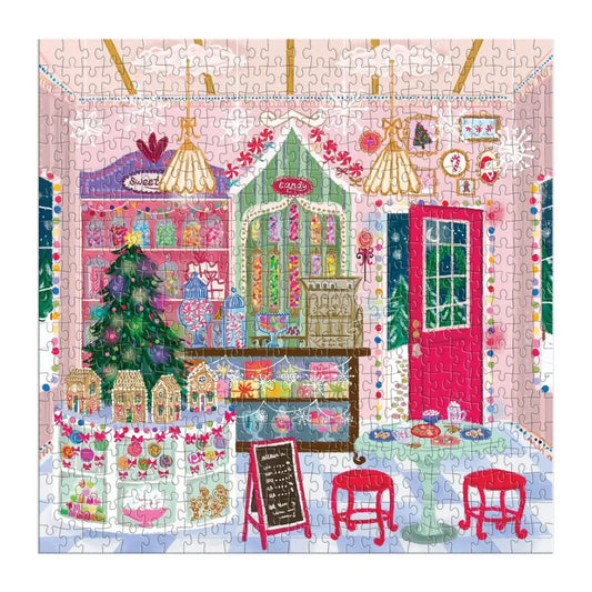 Gingerbread Cottage 500 Piece Jigsaw Puzzle Galison - BIG FRENCHIES
