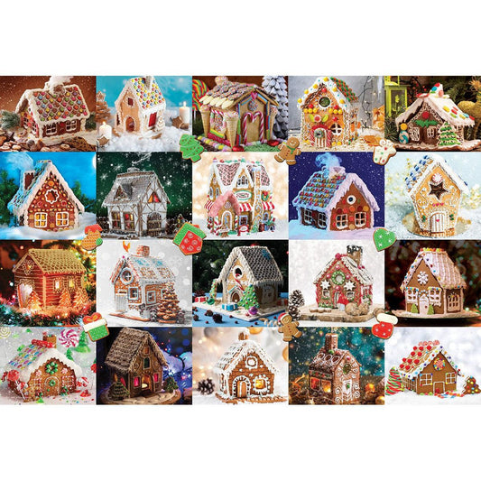 Gingerbread House 550 Piece Jigsaw Puzzle in Tin Eurographics
