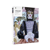 Girl with Pink Flamingos 1000 Piece Jigsaw Puzzle Pomegranate