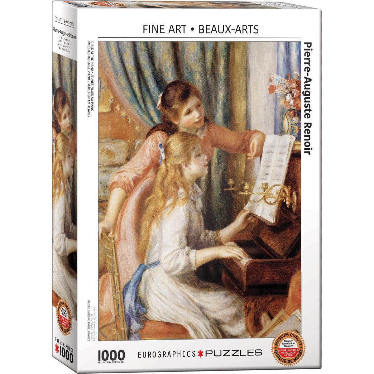 Girls at the Piano 1000 Piece Jigsaw Puzzle Eurographics