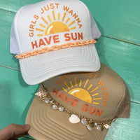 Girls Just Wanna Have Sun Trucker - BIG FRENCHIES