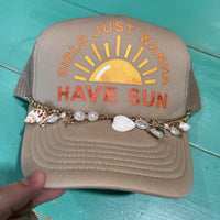Girls Just Wanna Have Sun Trucker - BIG FRENCHIES